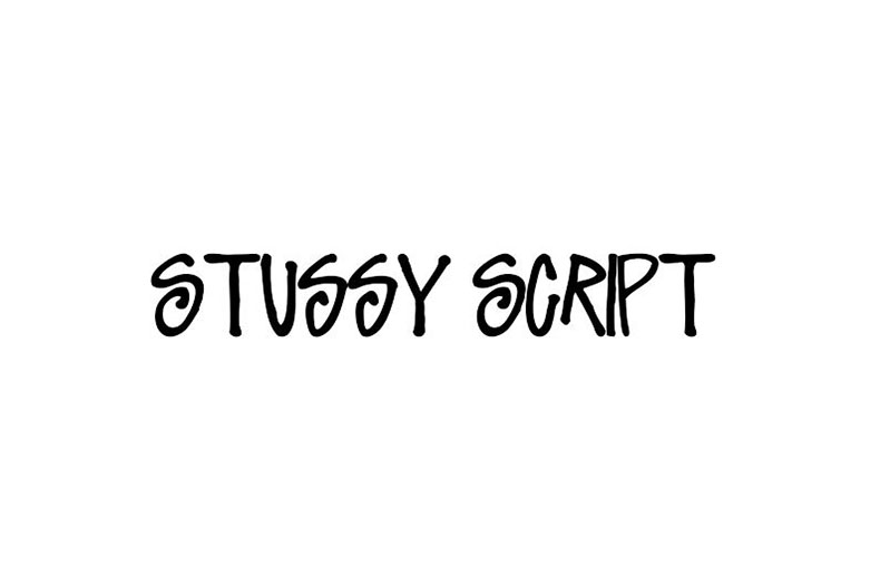 Stussy Script Font Family Free Download