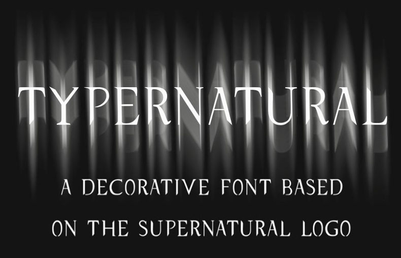 Supernatural Font Free Download