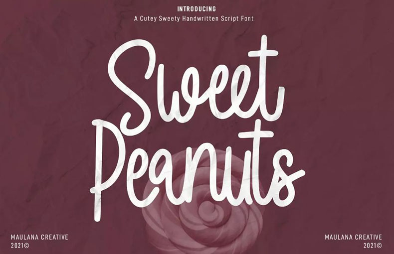 Sweet Peanuts Font Family Free Download