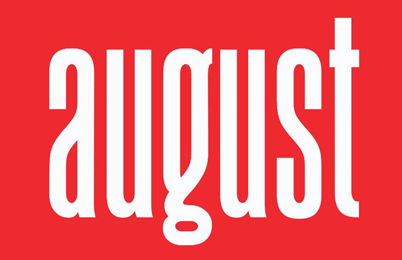 August Typeface Family Free Download