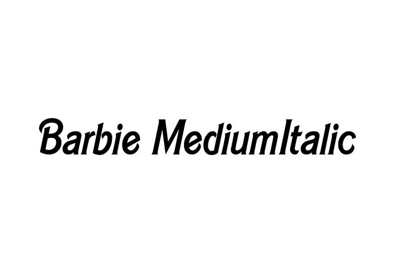 Barbie Mediumitalic Font Free Download - Font Pearl