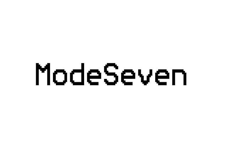 ModeSeven Font Free Download - [By Andrew Bulhak] - Font Pearl